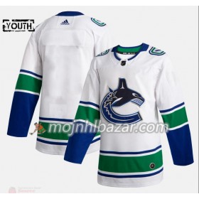 Dresovi Vancouver Canucks Blank Adidas 2019-2020 Bijela Authentic - Dječji